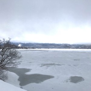 2023年 桧原湖の氷結状況